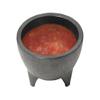 Winco Molcajete Salsa Bowl, 56-Ounce,Black view 4