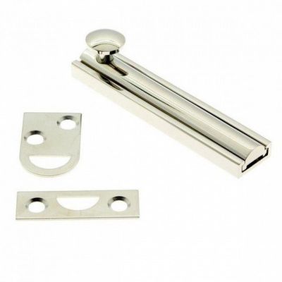 IDH by St. Simons 11043-019 Professional Grade Quality Solid Brass 3" Surface Bolt, 3-Inch, Matte Black