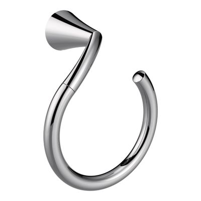 Moen YB2386CH Glyde Towel Ring, Chrome
