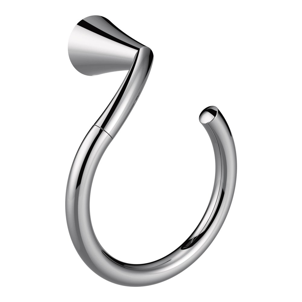 Moen YB2386CH Glyde Towel Ring, Chrome