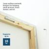 PHS Sawtooth Picture Hangers No Nail, 100 Pack Picture Hanging Hardware, 1 3/4 Inch Sawtooth Hanger and Canvas Hangers for Walls - Support up to 10lbs view 3