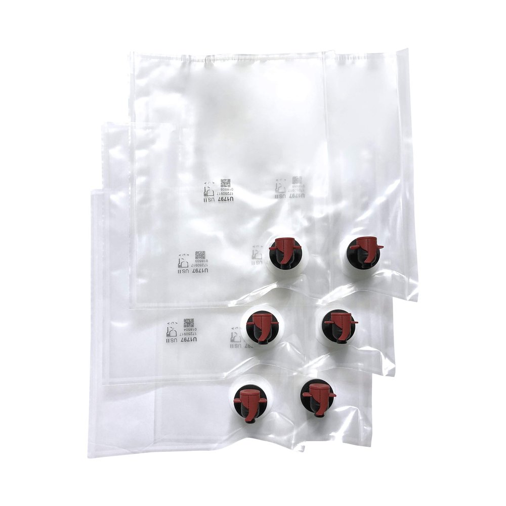 6-Pack Wine Purse Refill Bags - 3 Liter BIB Bags for Du-Vino, Menu Baggy, Tippling Covert, Juggage, & AstroChill Wine/Drink Cooler Storage Bags from Astrapouch