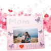 BANBERRY DESIGNS Mom Picture Frame - I Love You Frame - Photo of Mom - New Mother Picture - Measures 8" W x 7.25" H - Holds a 4" x 6" Photo view 2