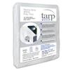 Kotap 6 x 8 Ft. Heavy-Duty Protection/Coverage Tarp, Superior Weave for Greater Longevity 8-mil, Multi-Use, Waterproof, White, 1-Pack (TRW-0608) view 1