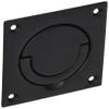 Baldwin 0397402 Flush Ring Pull, Distressed Oil Rubbed Bronze view 1