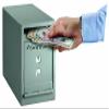 Sentry Safe UC-025K Dual Key Lock Under Counter Safe - 7 L - Key Lock - 8.5" x 6" x 12.3" - Gray view 4