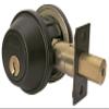 Master Lock DSCHSD10B Heavy Duty Single Cylinder, Grade 2 Commercial Deadbolt with Bump Stop, Oil Rubbed Bronze Finish view 1