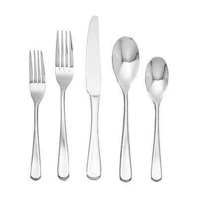 Mikasa 5098688 Philo 20-Piece Stainless Steel Flatware Set, Service for 4