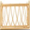 Boston International - BID176 Boston International Arch Design Guest Towel Napkin Holder Caddy, 9 x 5.25-Inches, Matte Gold view 2