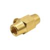 Interstate Pneumatics VBT44 - Brass Button Valve 1/4 Inch x 1/4 Inch Female NPT, Red, Small, AMT-VBT44 view 4