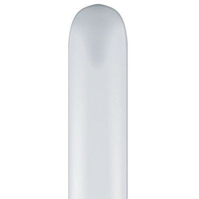 Qualatex 646Q White Balloon 50 Count