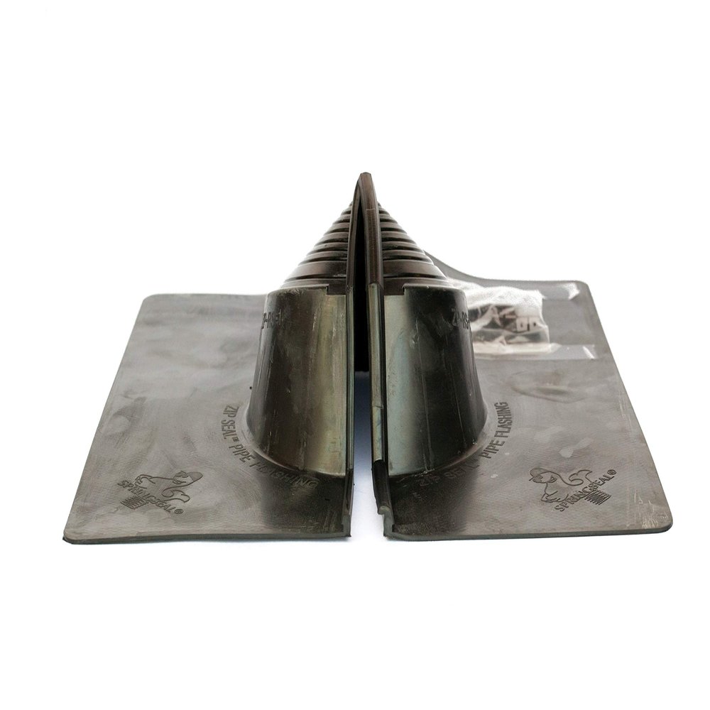 Residential Retrofit Pipe Flashing (Shingle Roof) Electrical Mast Flashing 1/4" - 5 3/8"
