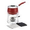 Rachael Ray Classic Brights Stainless Steel Fondue Set, Red view 1