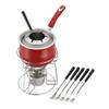 Rachael Ray Classic Brights Stainless Steel Fondue Set, Red view 2