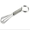 Zittop Mini Whisk Keychain Novelty for Chef Cook Foodie, Silver view 1