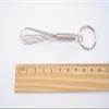 Zittop Mini Whisk Keychain Novelty for Chef Cook Foodie, Silver view 3