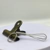 Zittop Mini Whisk Keychain Novelty for Chef Cook Foodie, Silver view 4