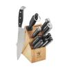 HENCKELS Statement Premium Quality 12-Piece Knife Set with Block, Razor-Sharp, German Engineered Informed by 100+ Years of Mastery, Lightweight and Strong, Dishwasher Safe, Natural view 1