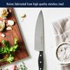 HENCKELS Statement Premium Quality 12-Piece Knife Set with Block, Razor-Sharp, German Engineered Informed by 100+ Years of Mastery, Lightweight and Strong, Dishwasher Safe, Natural view 3