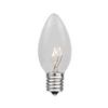 Novelty Lights C9 Clear Christmas String Light Set - 25 Foot, Indoor/Outdoor, Dimmable, Green Wire view 2