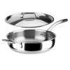 Duxtop Whole-Clad Tri-Ply Stainless Steel Saute Pan with Lid, 3 Quart, Kitchen Induction Cookware view 1