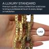 RCH Hardware CH-30-AB-3 Decorative Hanging, Lighting-Mottled Standard Unwelded Link Solid Brass Chain (3 ft/1 Yard) view 3