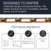 RCH Hardware CH-01-AB-3 Decorative Antique Solid Brass Chain for Hanging, Lighting - Rectangular Square Edge and Unwelded Links (3 ft/1 Yard) view 2