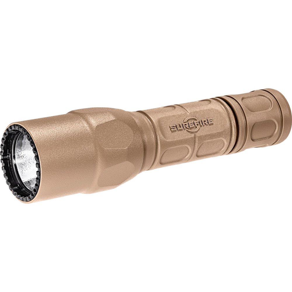 SureFire G2X Pro Dual-Output 600 Lumens Tan LED Handheld Flashlight (G2X-D-TN)