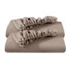Bare Home 2-Pack Fitted Bottom Sheets Twin XL - Premium 1800 Ultra-Soft Wrinkle Resistant Microfiber - Deep Pocket (Twin XL, Taupe) view 1