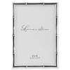 Lawrence 710146 Silver Metal Bamboo 4x6 Picture Frame view 1