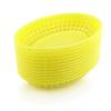 New Star Foodservice 44188 Fast Food Baskets, 9.25 x 6 inch Oval, Set of 12, Yellow view 1