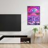 Opticz Mushroom Ripple Blacklight Poster 23 x 35in view 4