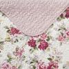 Laura Ashley - Twin Quilt Set, Reversible Cotton Bedding with Matching Sham, Lightweight Home Decor for All Seasons (Lidia Pink, Twin) view 3