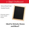 Plaid Double Sided Framed Chalkboard, 8.5"X10.5", 1 Pack view 2