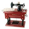 G Ganen Musical Sewing Machine Music Box Vintage Look (Brown-1) view 1
