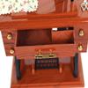 G Ganen Musical Sewing Machine Music Box Vintage Look (Brown-1) view 3