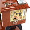G Ganen Musical Sewing Machine Music Box Vintage Look (Brown-1) view 4