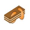 CMT P07024-X10 ITK Plus Fast Framing Saw Blade with 7-1/4 x 24 Teeth, 10-Degree ATB Shear and 5/8-Inch Bore, 10-Pack view 4