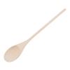 18-Inch Long Handle Wooden Cooking Mixing Spoon, Birch Wood Set of 2 view 2