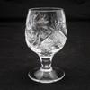SET of 6 Russian CUT Crystal Shot Glasses on Short Stem 50ml Hand Made view 3