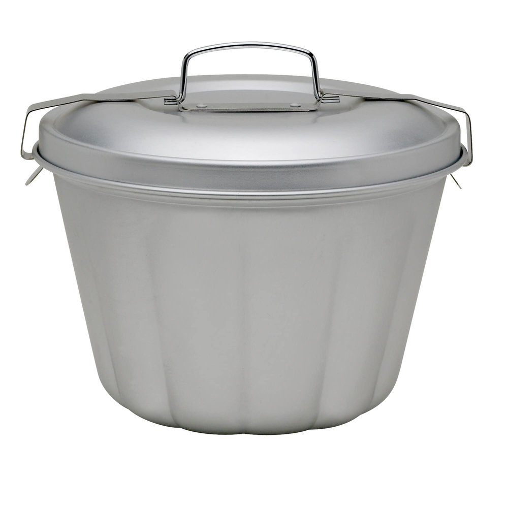 Mrs. Anderson's Baking Non-Stick Steamed Pudding Mold with Lid, 1.6-Liters