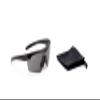 Crosshair Eyeshield - Black Frame - Smoke Gray Lens view 3