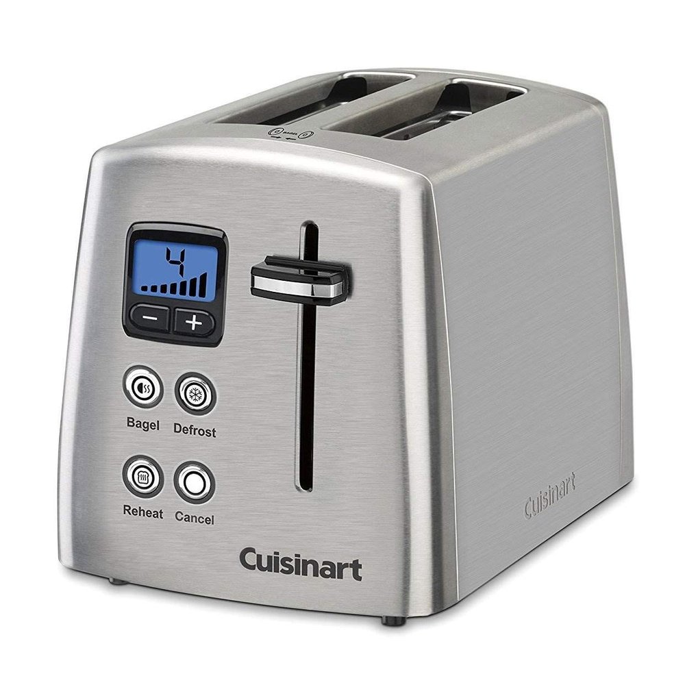 Cuisinart CPT-415P1 Countdown Metal Toaster, 2-Slice, Brushed Stainless