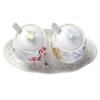 Lenox Butterfly Meadow 7-Piece Condiment Set, White - view 2