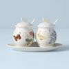 Lenox Butterfly Meadow 7-Piece Condiment Set, White - view 4