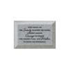 DEXSA Serenity Prayer Beveled Glass Plaque with Easel | Made in the USA view 1