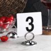 New Star Foodservice 23398 Ring-Clip Table Number Holder/Number Stand/Place Card Holder, Set of 12, 1.5-Inch view 3