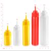 New Star Foodservice 24 oz Clear Squeeze Bottle, Wide Mouth, Pack of 6 view 3