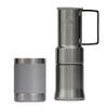 nCamp - Caf, Portable Coffee Maker, Portable Espresso Machine, Compact Camping Coffee Maker, Stainless Steel Travel Coffee Maker with Camping Coffee Cup, Reusable, 12 oz view 1