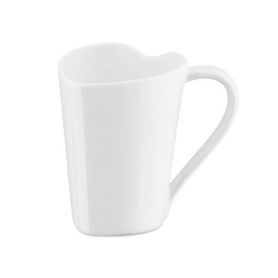 Alessi "To" Mug in Bone China, Silver